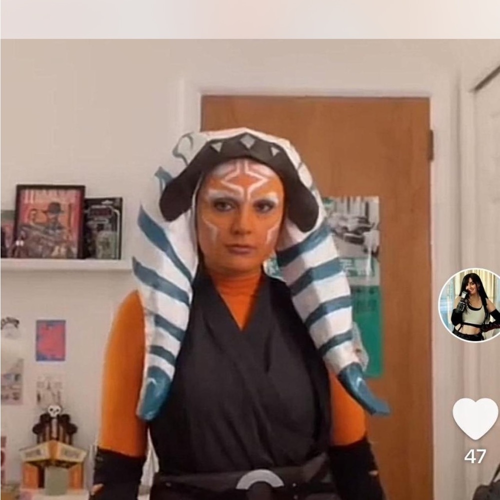 Ahsoka Tano Cosplay Lekku Headpiece
